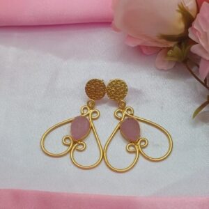 stylish golden earring